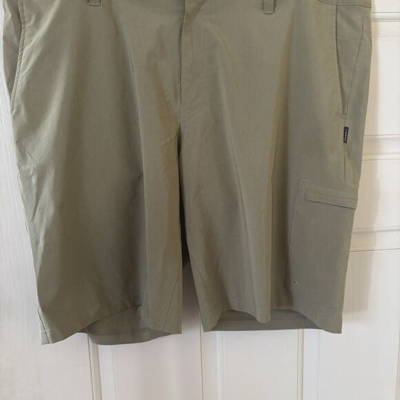 Oneill Mens Hybrid‎ Board Shorts 40 Olive Drawstring Utility Outdoors Beach Swim - Picture 6 of 14